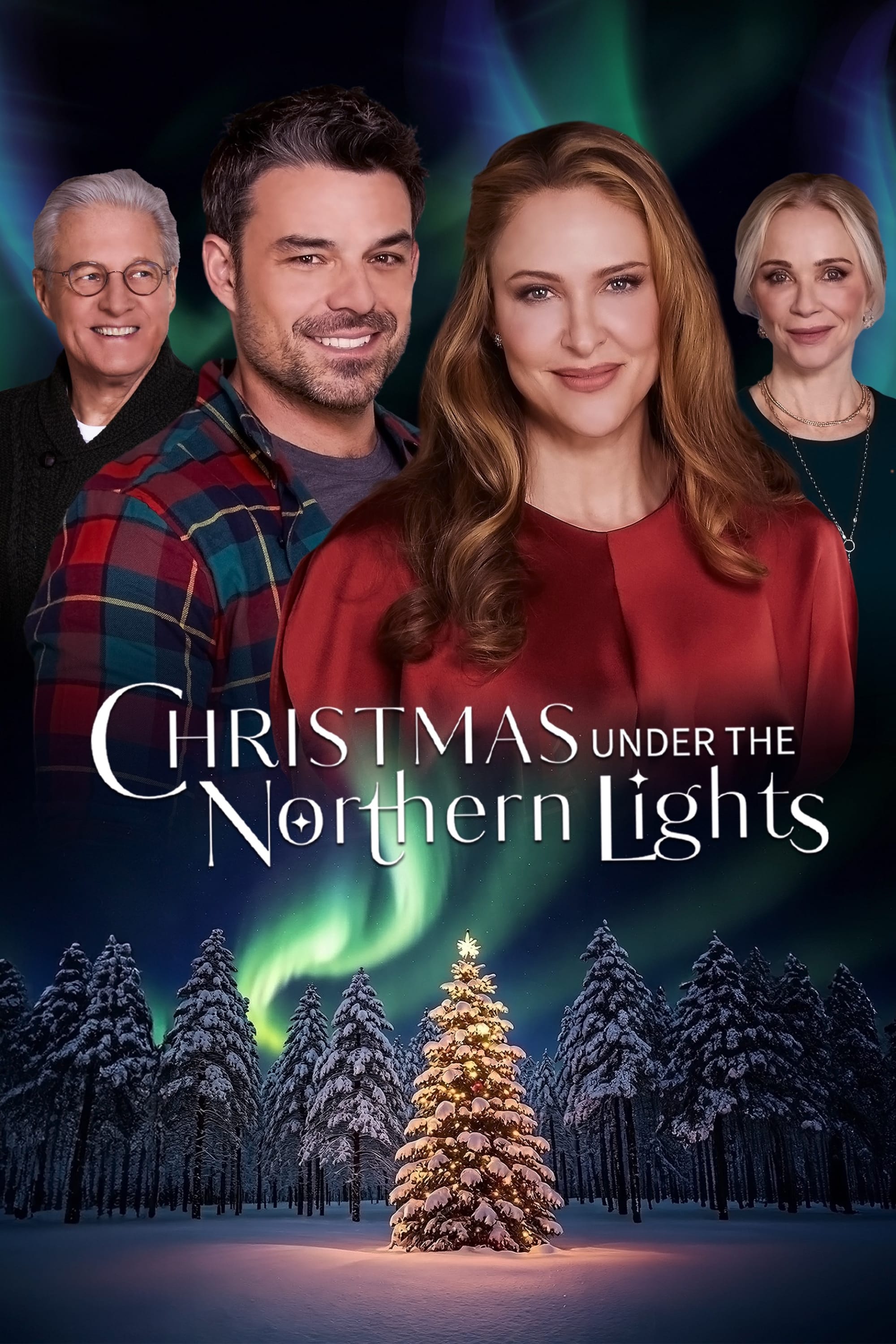 Постер Christmas Under the Northern Lights